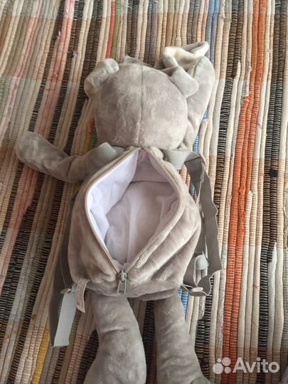 Ишрушка, рюкзак заяц