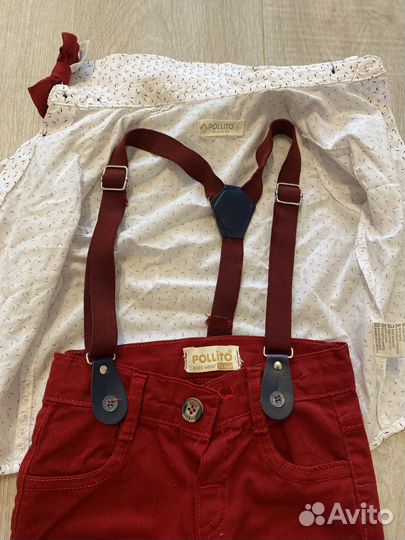 Рубашка и брюки на мальчика 1-2 года