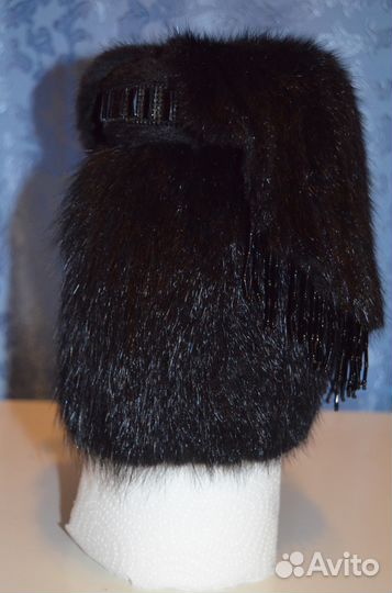 Зимняя шапка из натурального меха