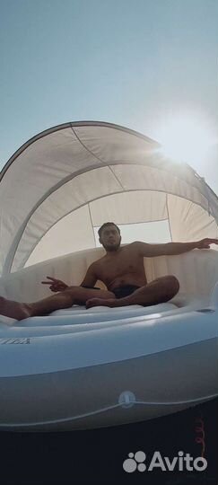 Аренда для плавания Надувной плот с навесом