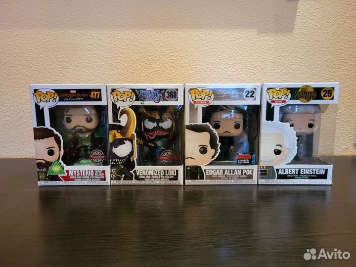 Фигурки funko pop