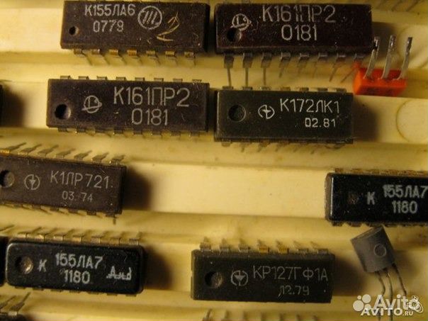 Микросхемы для радио устройств СССР