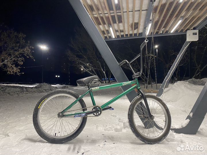 Велосипед bmx,bmx кастом на раме kink,bmx custom