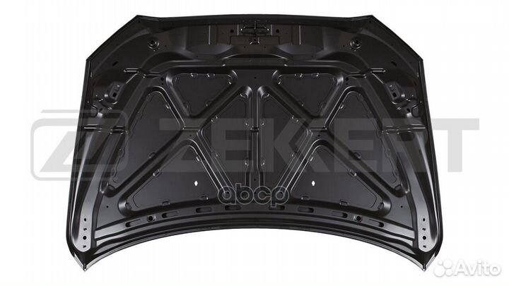 Капот Mitsubishi Lancer X 07- kt-2014 Zekkert