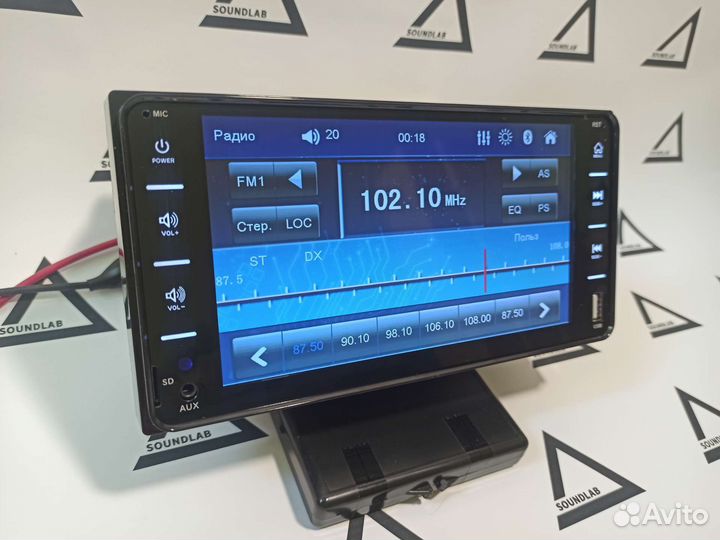 Сенсорная 2din магнитола Toyota