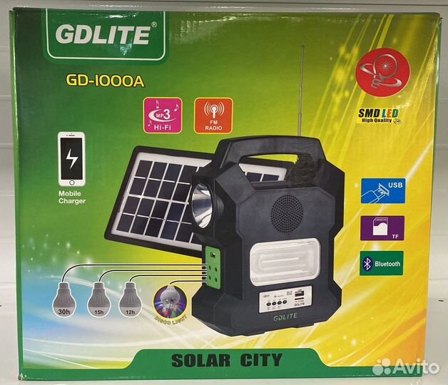 Автономная система освещения GD-1000А