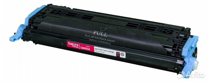 Картридж Q6003A для HP, sakura