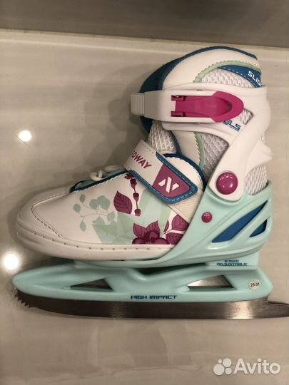 Коньки детские раздвижные 26 31