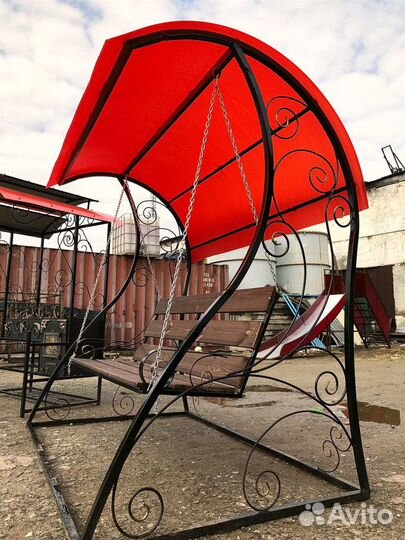 Кованые качели