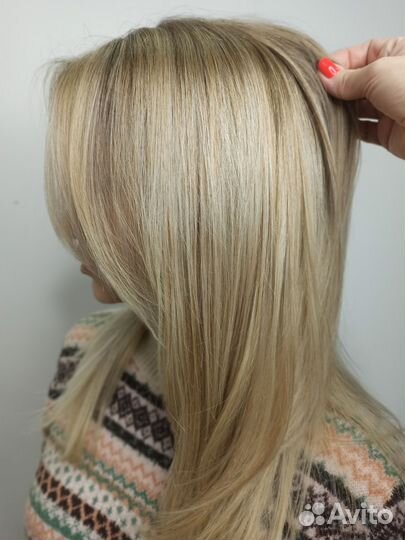 Окрашивание волос, стрижки