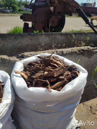 Кора сосновая мульча