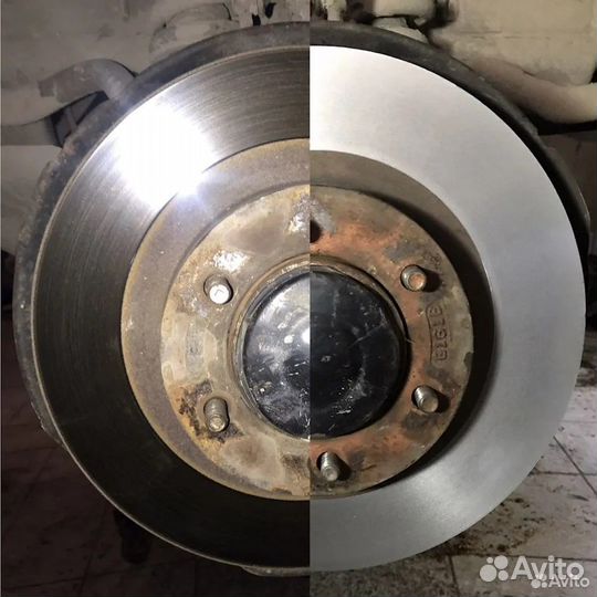 Проточка тормозных дисков