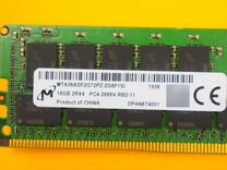 16GB DDR4 ECC micron 2666 MHz 2Rx4