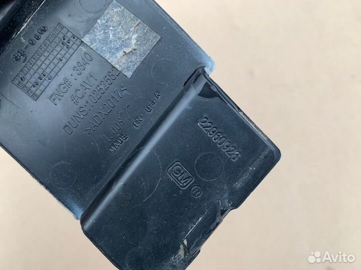 Заглушка буксировочного крюка задняя Escalade 4