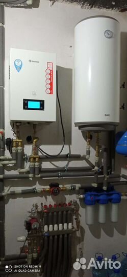 Теплые полы в стяжке, отопление и сантехника