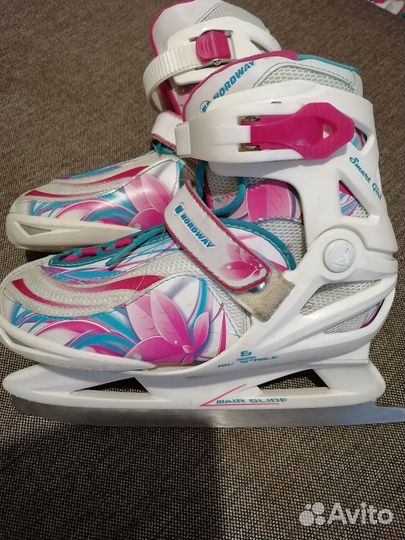 Ботинки лыжные, коньки