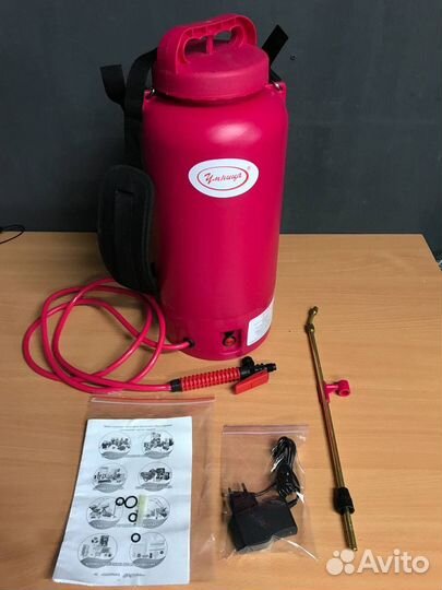 Опрыскиватель садовый аккумуляторный Ч.1