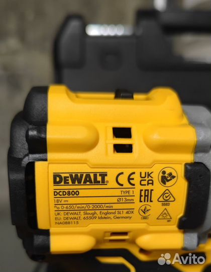 Шуруповёрт Dewalt DCD709D2T и DCD800E1T