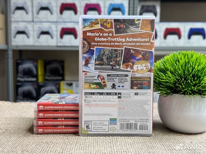 Картридж Super Mario Odyssey (Новый)