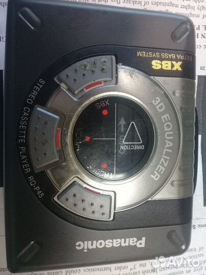 Кассетный аудио плеер Panasonic XBS stereo RQ-P45