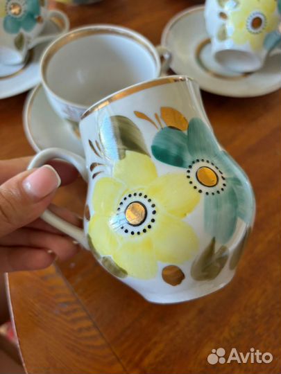 Чайный сервиз барановка СССР винтаж