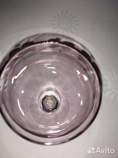 Калининские бокалы, фужеры, цветное стекло, СССР