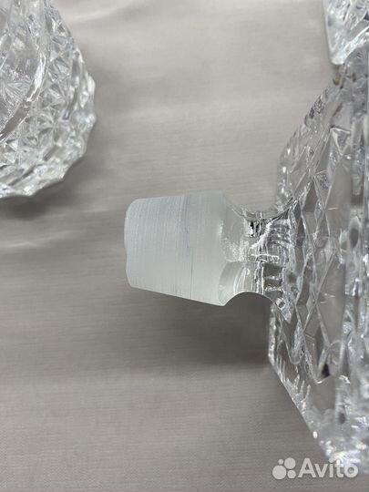 Штофы и графины богемия. Набор для виски