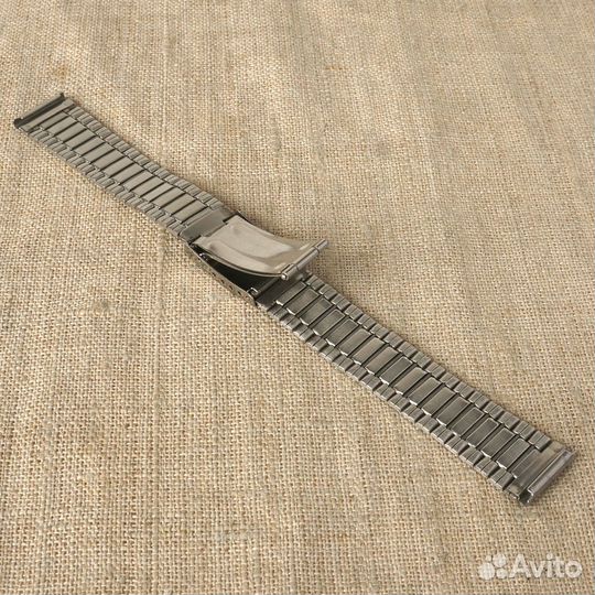 Винтажный браслет для часов Полет 1980е СССР 18мм