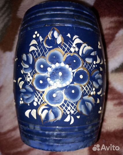 Деревянный боченок для мёда СССР Винтаж