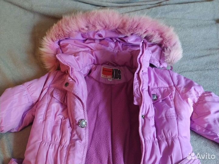 Пуховик на девочку. Рост 146. Новый