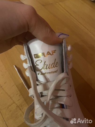 Коньки фигурные детские 31 размер graf etide