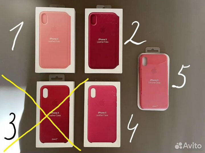 Чехлы Apple для iPhone X