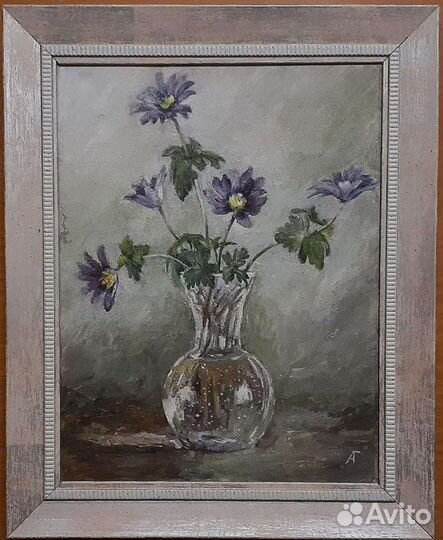 Картина цветы 