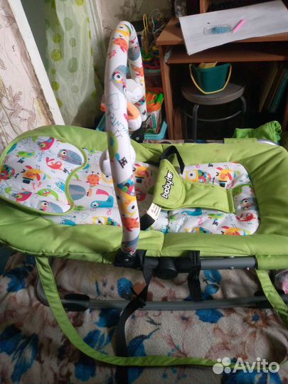 Детские качели шезлонг