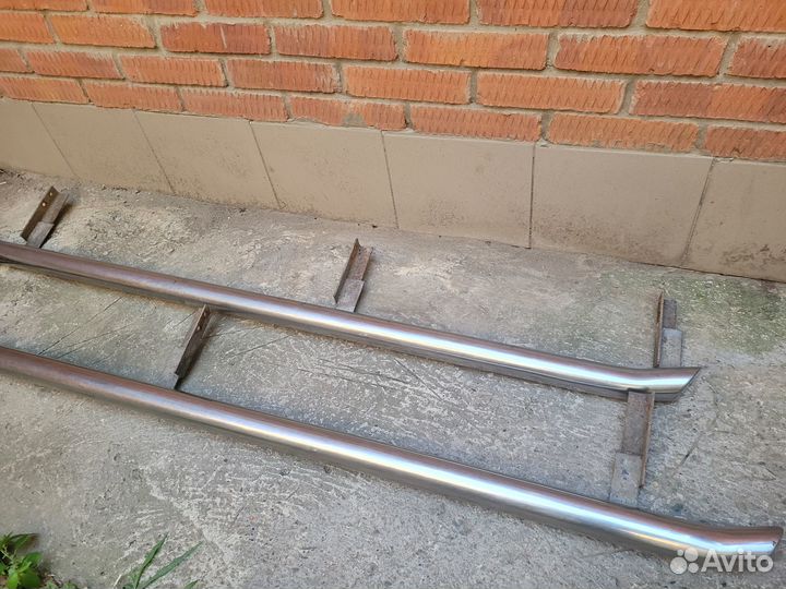 Пороги трубы Infiniti QX4, Nissan Pathfinder R50