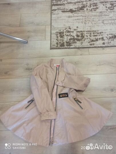 Плащ для девочки 130 134