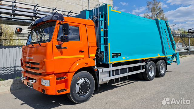 Мусоровоз 18м3 для вывоза крупногабаритного мусора