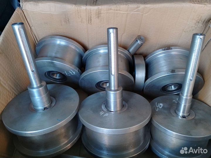 Изготовление колес с ребордой, колесо с опорой