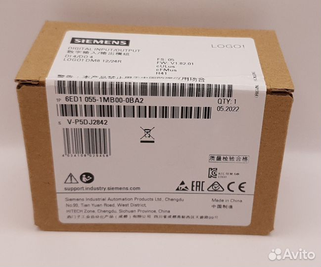 6ED1055-1MB00-0BA2 модуль расширения DM8 12/24R