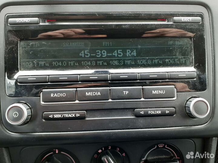 Штатная магнитола VW