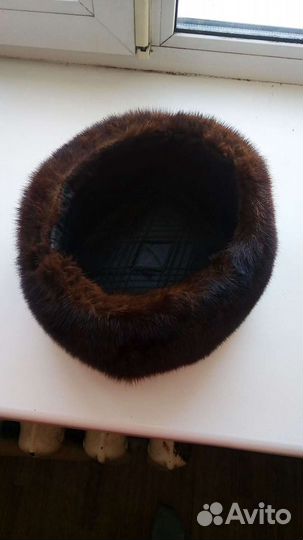 Норковая шапка мужская