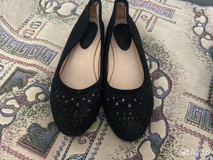 Балетки 36р черные