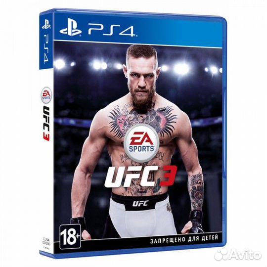 UFC 3 PS4 / Лицензионный диск / Идеальное состояни