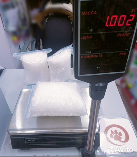 Кошачий наполнитель силикагель