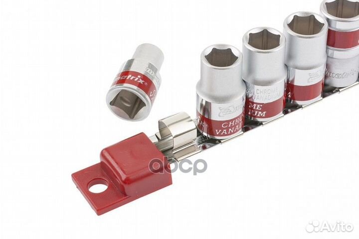 Набор торцевых головок, 6-ти гранных, 1/2 (10 ш