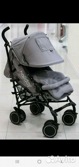 Коляска прогулочная трость jetem holiday