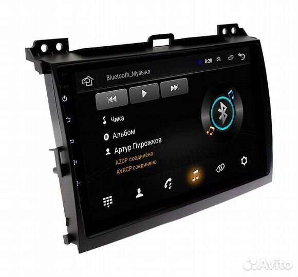 Магнитола Toyota Land Cruiser Prado 02-09