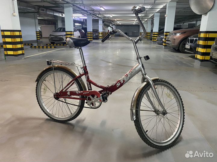 Велосипед складной взрослый Stels