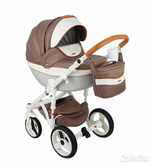 Коляска Adamex Monte carbon 2 в 1 - D34