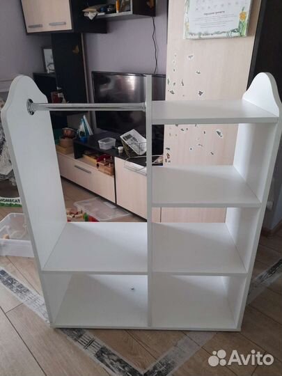 Монтессори шкаф детский открытый